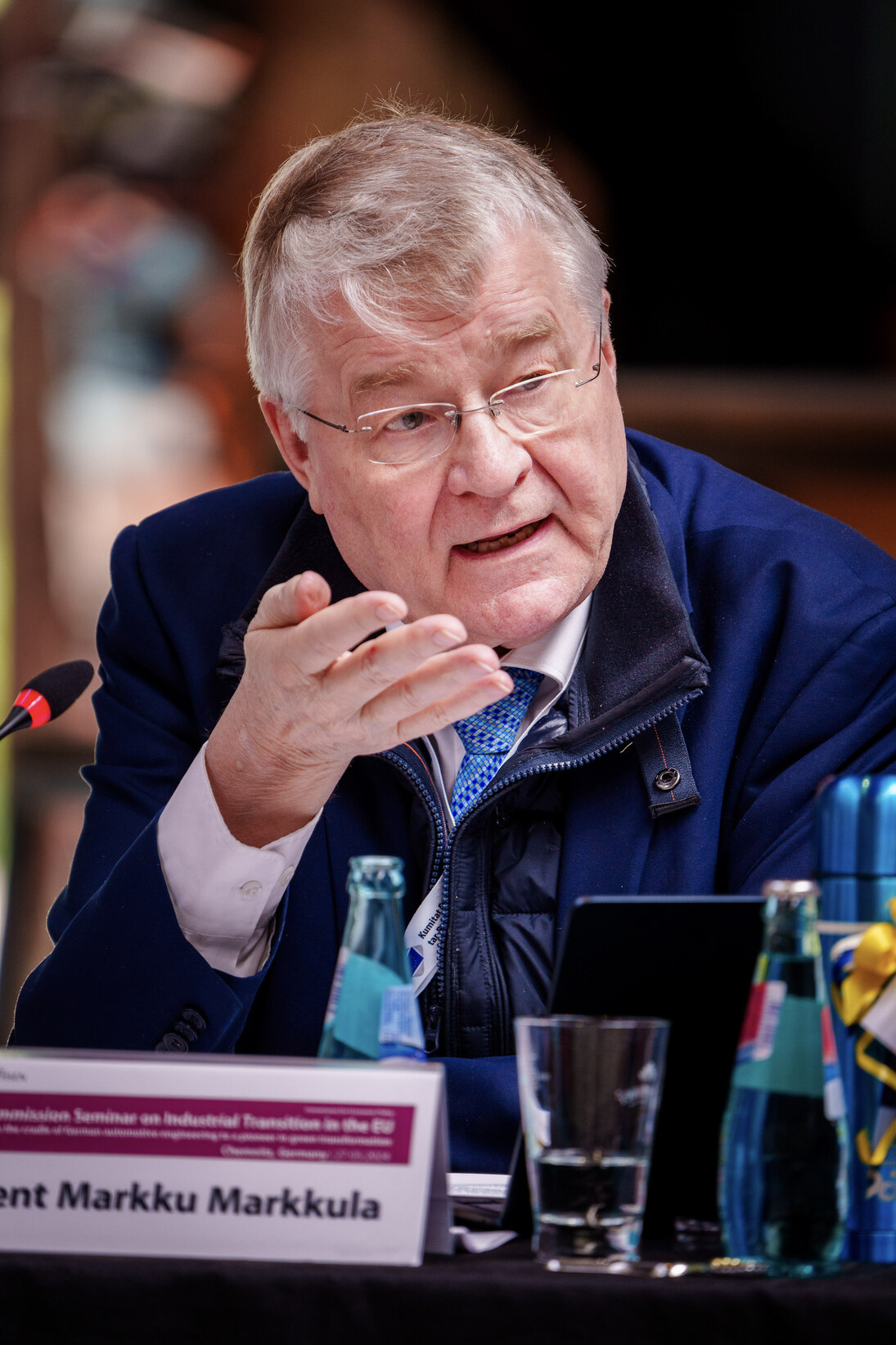 Markku Markkula - Vice-President of the European Committee of the Regions.