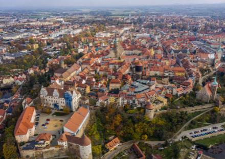 Blick über Bautzen